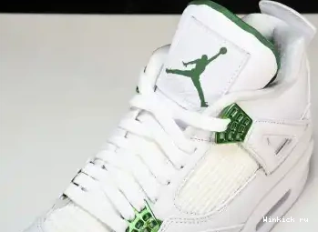 Green Retro 4 Jordan Metallic 0701